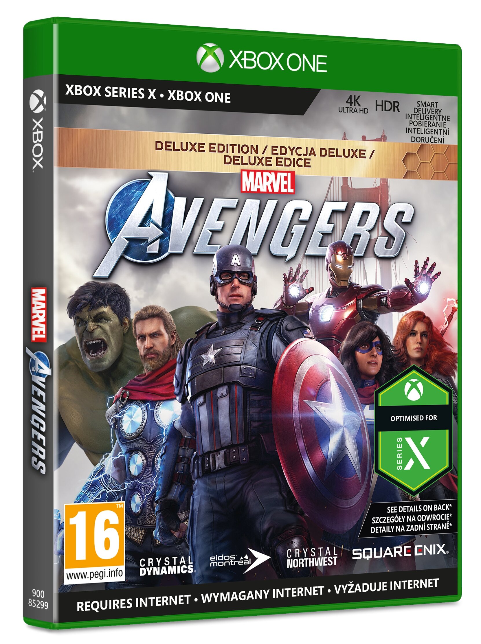 Marvel's Avengers - Edycja Deluxe Gra XBOX ONE (Kompatybilna z Xbox Series  X) - niskie ceny i opinie w Media Expert