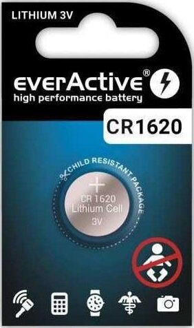 EVERACTIVE (1 szt.) Bateria CR1620 - niskie ceny i opinie w Media Expert