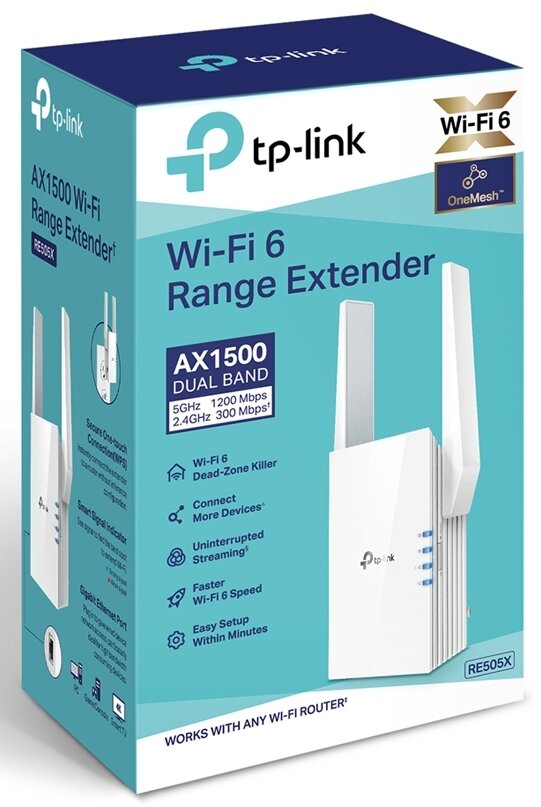 TP-LINK RE505X Wzmacniacz sieci - niskie ceny i opinie w Media Expert