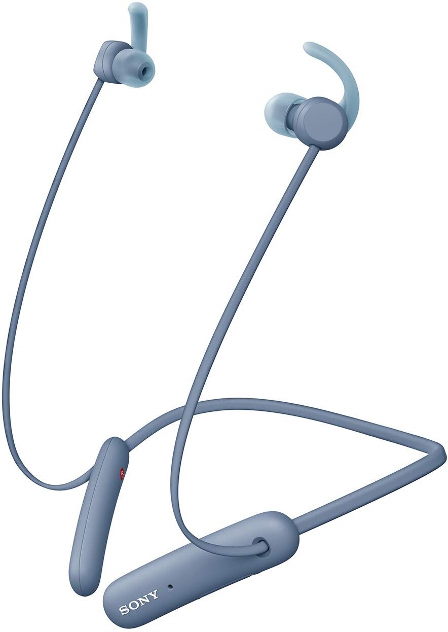 SONY WI-SP510 Niebieski Słuchawki douszne - niskie ceny i opinie w Media  Expert