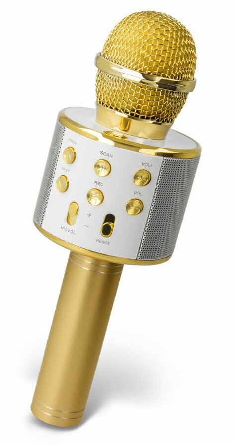 FOREVER BMS-300 Złoty Mikrofon - niskie ceny i opinie w Media Expert