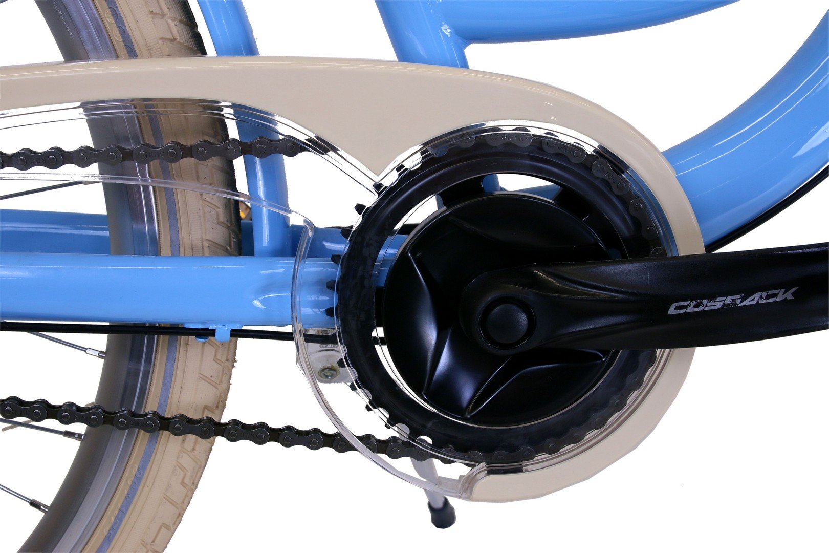COSSACK Luna 3B 26 cali damski Niebieski Rower miejski z koszykiem - niskie  ceny i opinie w Media Expert