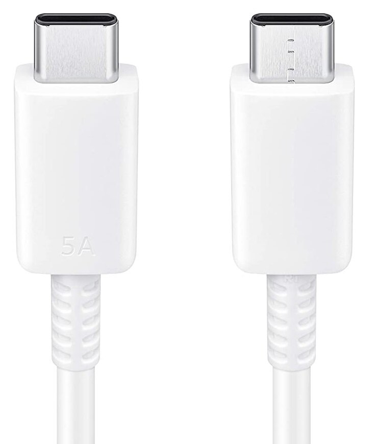 SAMSUNG 1 m Biały Kabel USB Typ C - USB Typ C - niskie ceny i opinie w  Media Expert