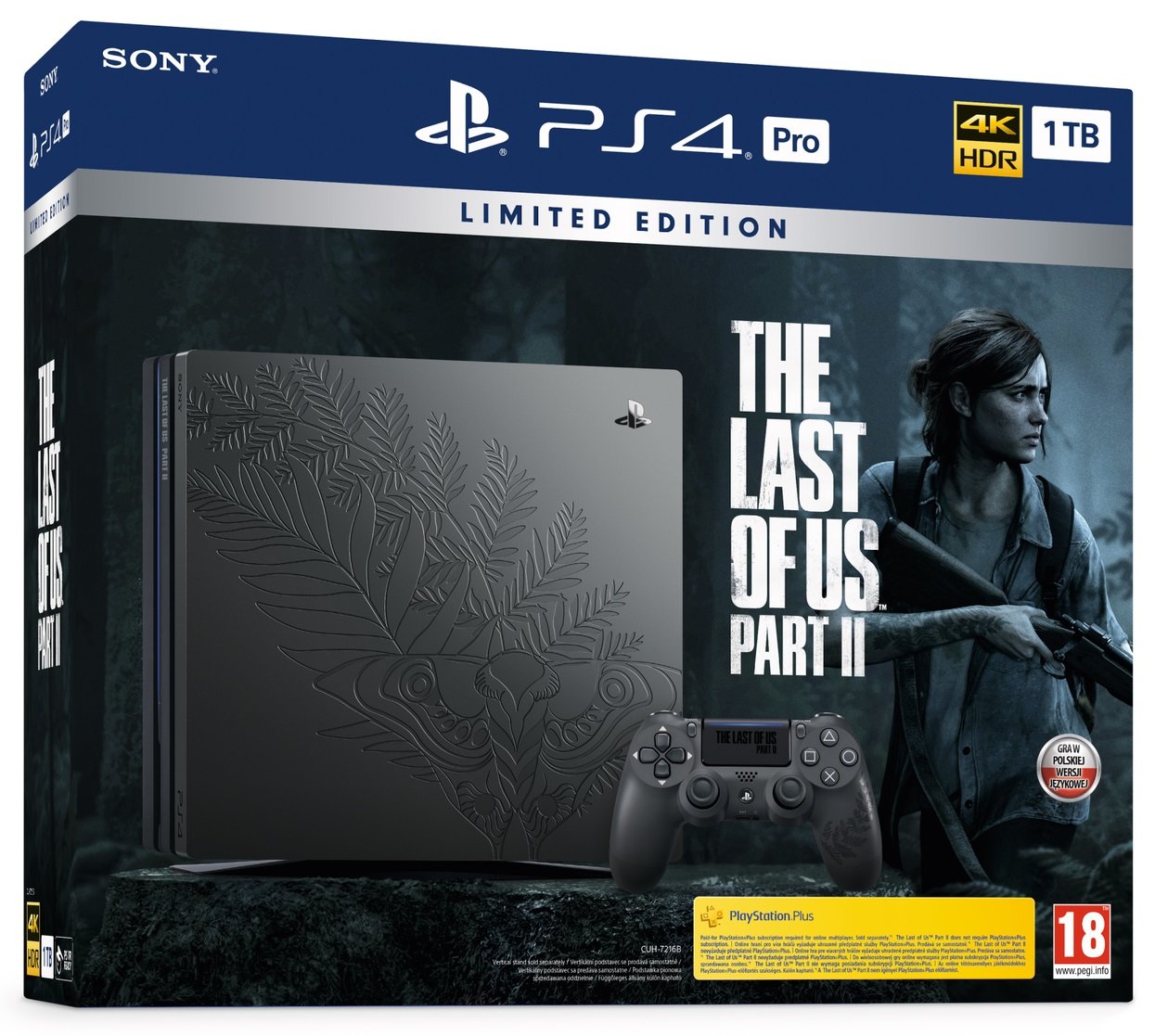 SONY PlayStation 4 Pro 1TB + The Last of Us Part II Konsola - niskie ceny i  opinie w Media Expert