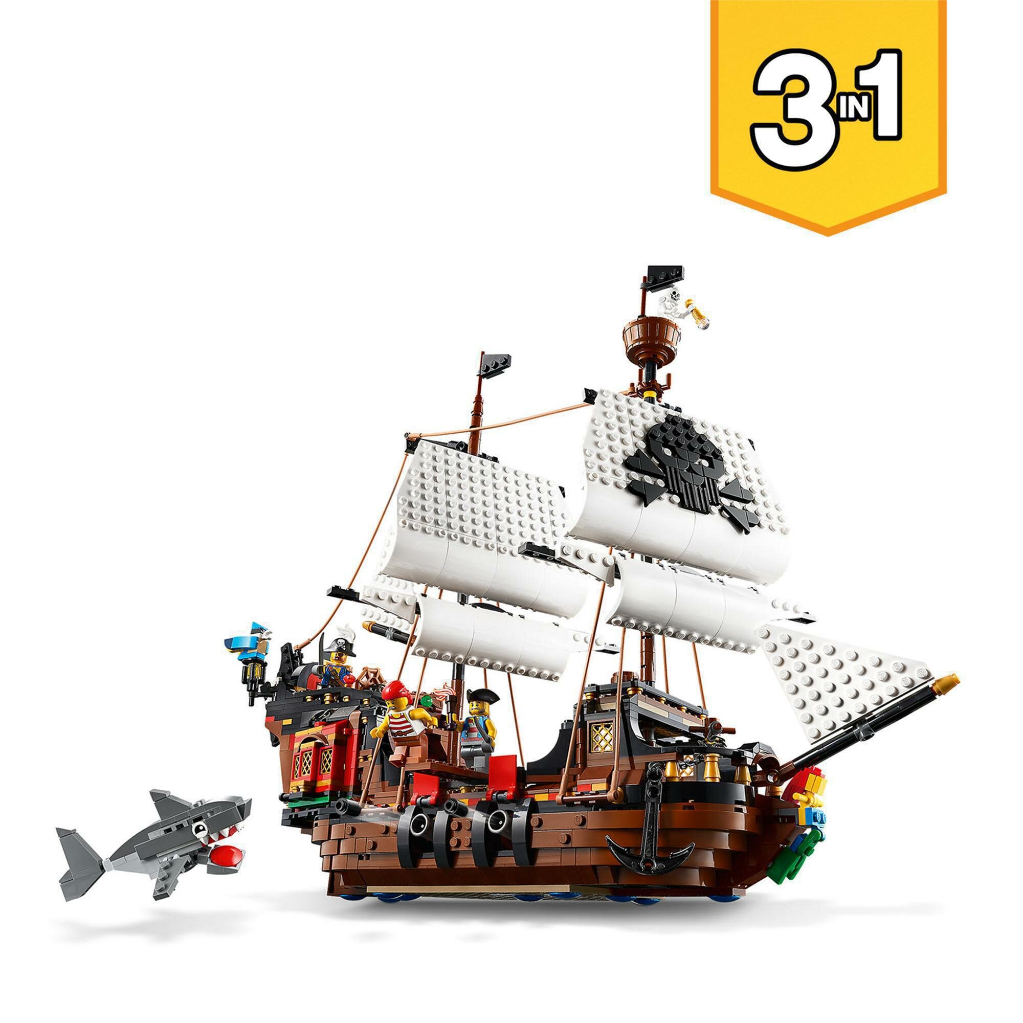 LEGO Creator 3w1 Statek piracki 31109 - niskie ceny i opinie w Media Expert
