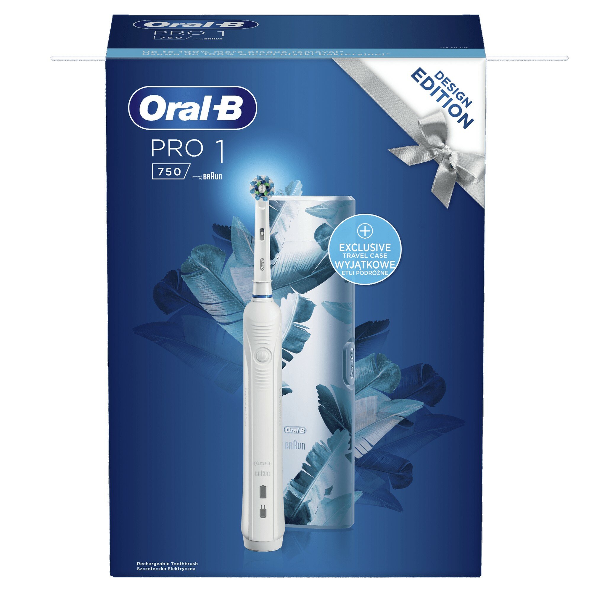 ORAL-B Pro 750 Cross Action Szczoteczka rotacyjna - niskie ceny i opinie w  Media Expert