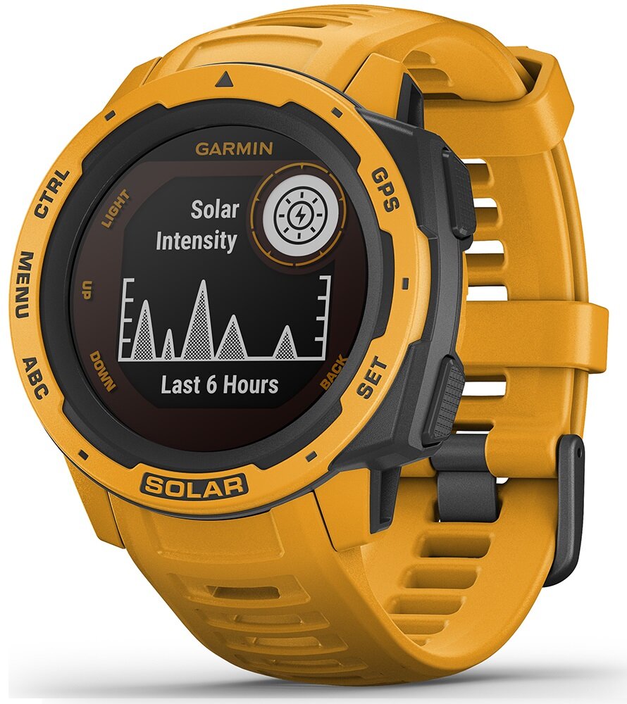 GARMIN Instinct Solar Żółty Zegarek sportowy - niskie ceny i opinie w Media  Expert