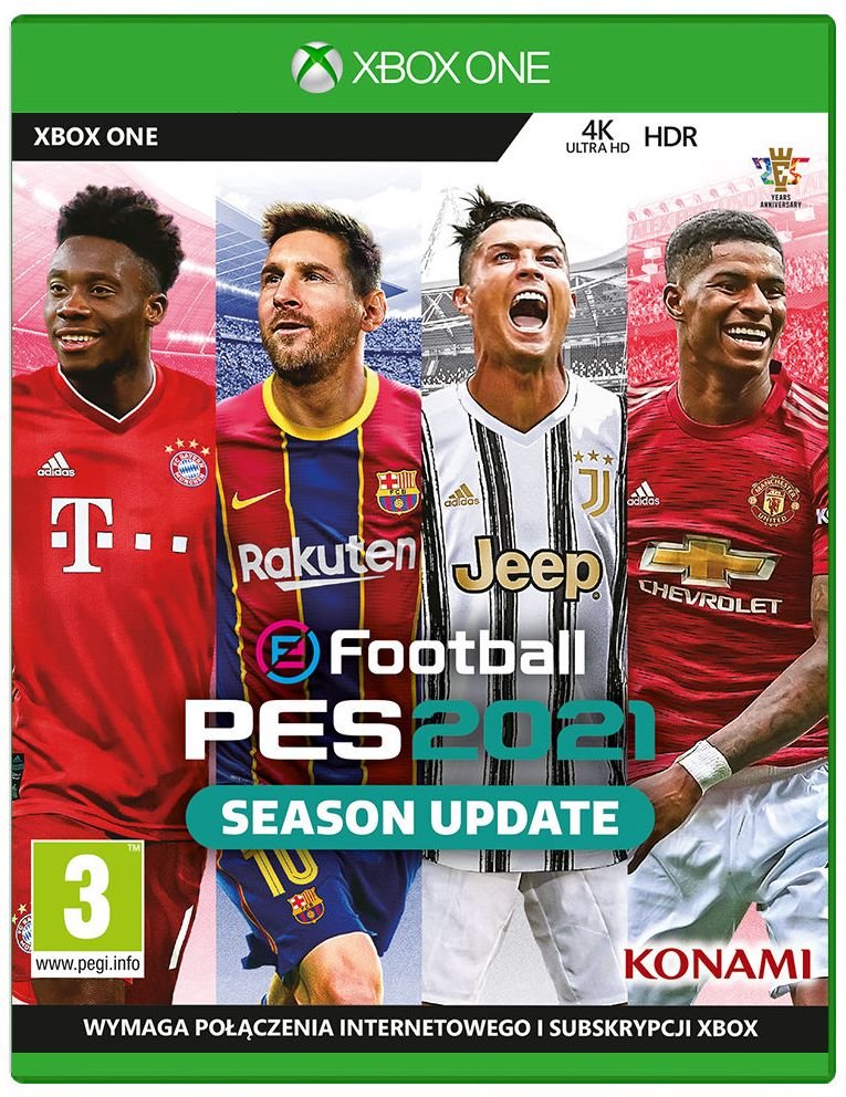 eFootball PES2021: Season Update Gra XBOX ONE (Kompatybilna z Xbox Series X)  - niskie ceny i opinie w Media Expert