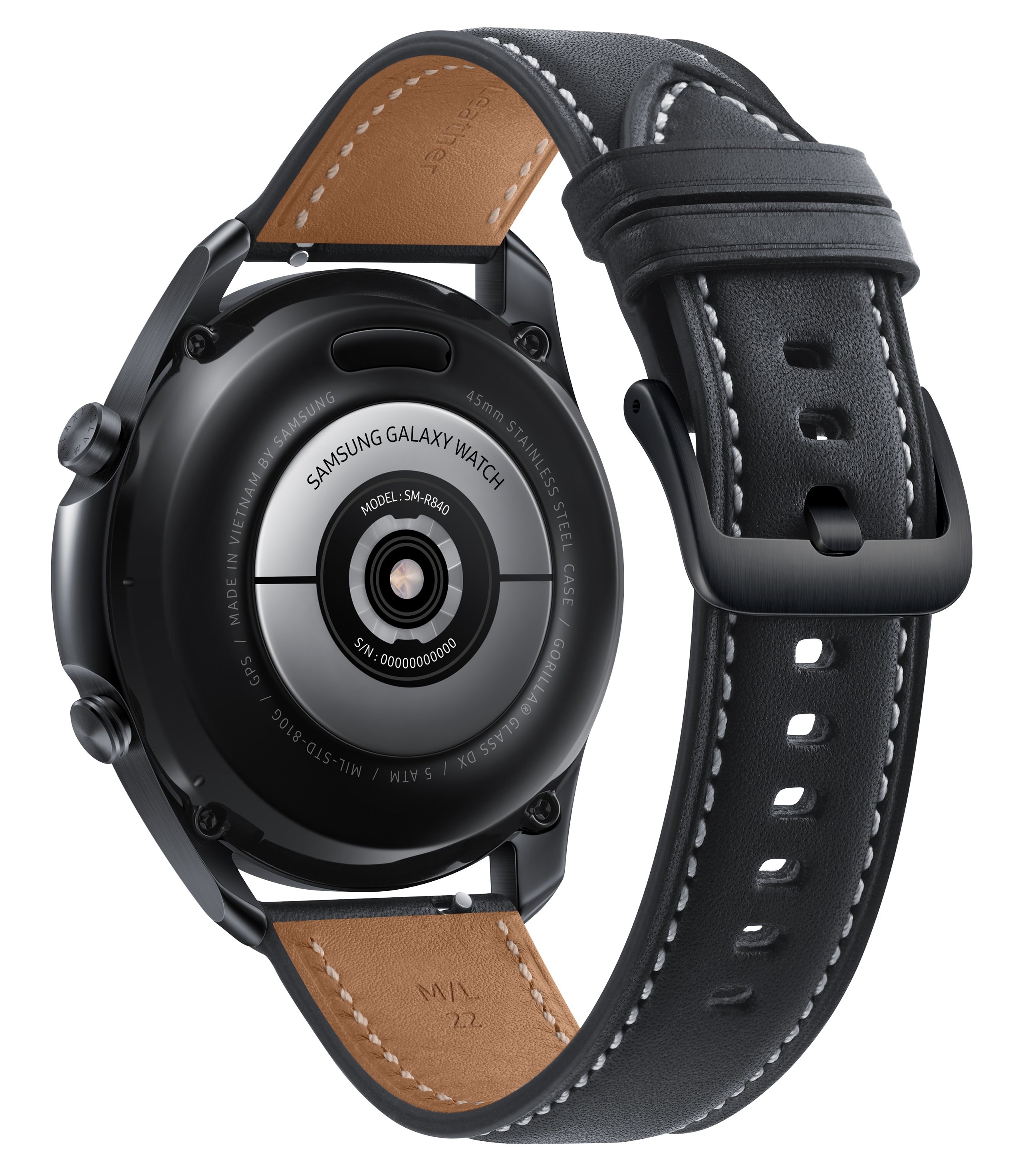 SAMSUNG Galaxy Watch 3 SM-R845F 45mm LTE Czarny Smartwatch - niskie ceny i  opinie w Media Expert