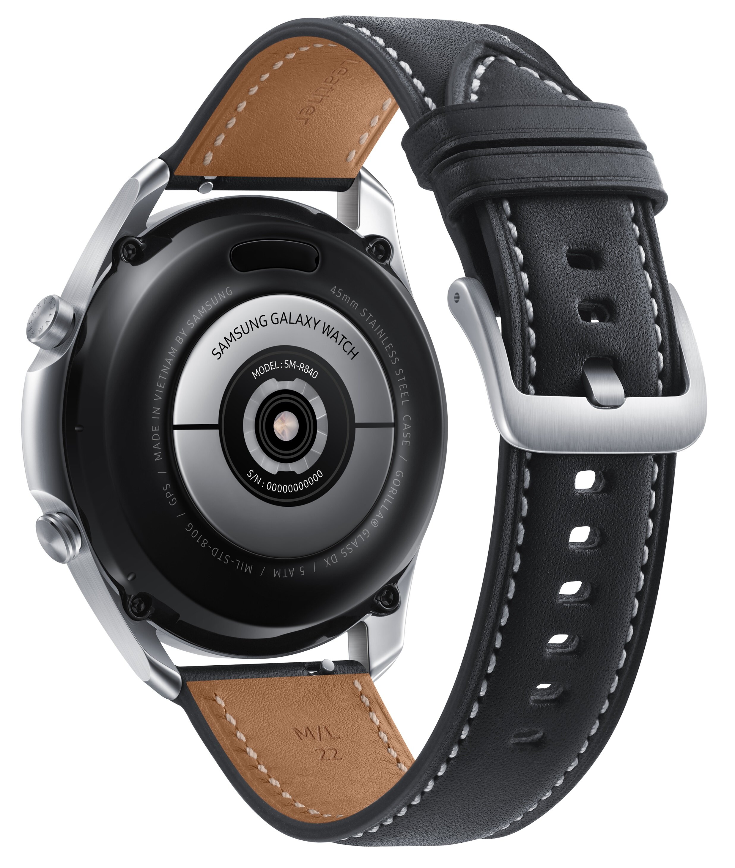 SAMSUNG Galaxy Watch 3 SM-R840N 45mm Srebrny Smartwatch - niskie ceny i  opinie w Media Expert