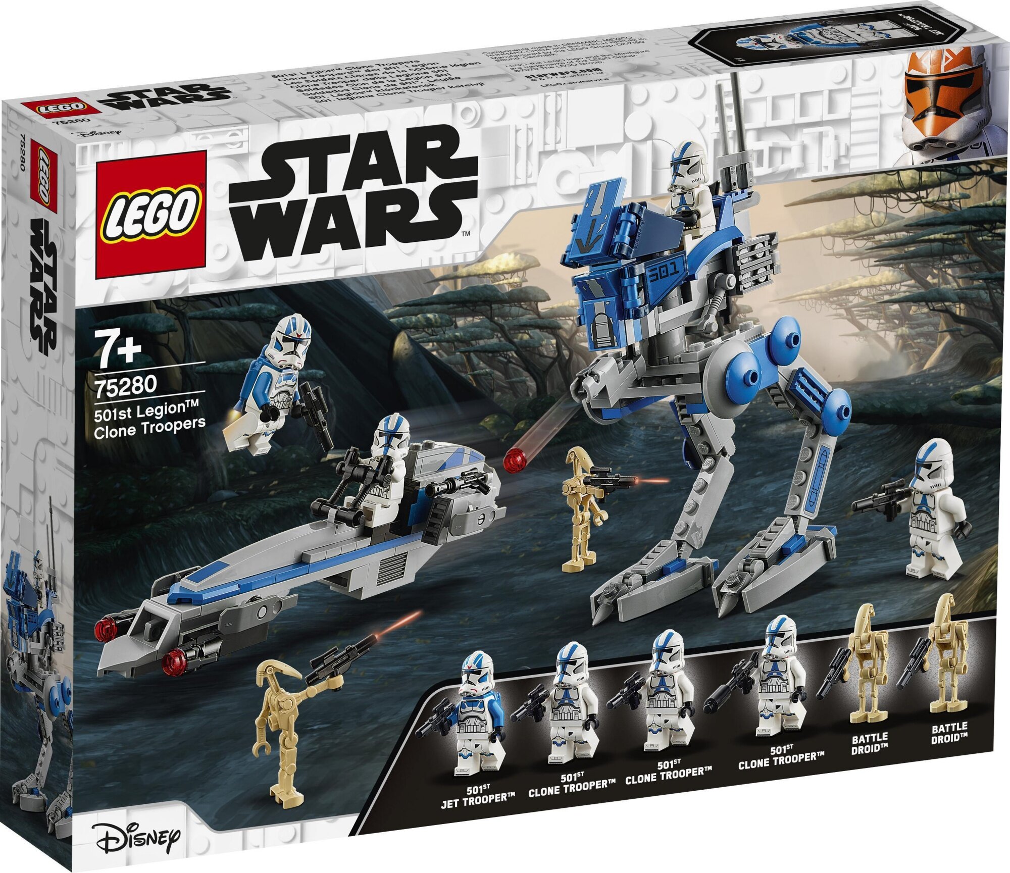 LEGO Star Wars Żołnierze-klony z 501. legionu 75280 - niskie ceny i opinie  w Media Expert