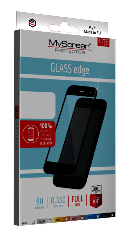 MYSCREEN Lite Edge Full Glue do Motorola Moto G7 Power Czarny Szkło  hartowane - niskie ceny i opinie w Media Expert