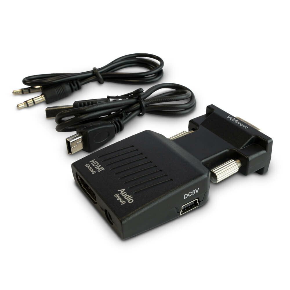 SAVIO Adapter HDMI - VGA/Jack 3.5 mm - niskie ceny i opinie w Media Expert