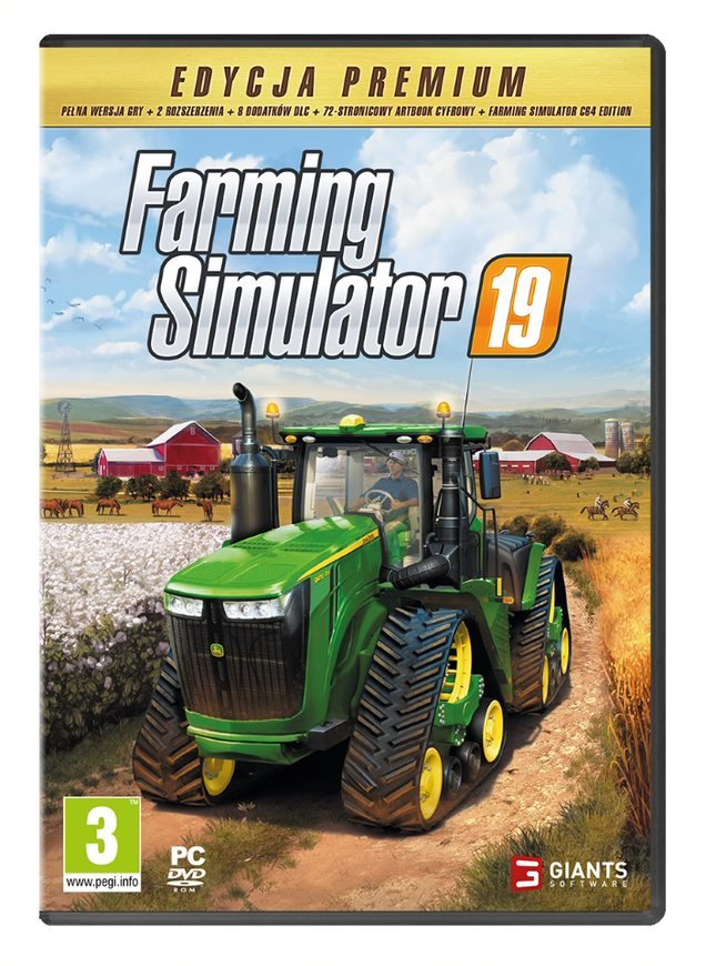 Farming Simulator 19 - Edycja Premium Gra PC - niskie ceny i opinie w Media  Expert