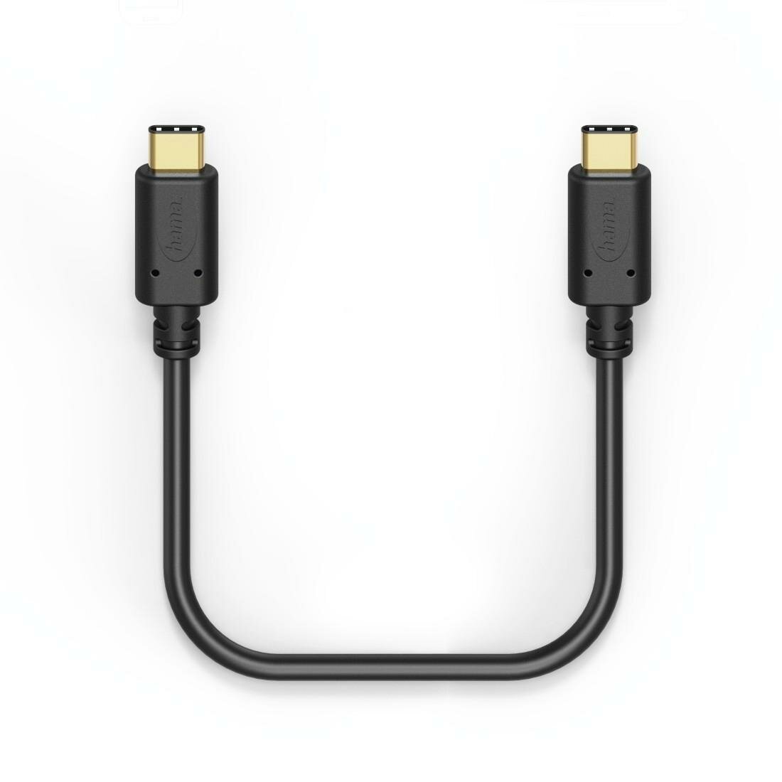 HAMA 0.2 m Kabel USB-C - USB-C - niskie ceny i opinie w Media Expert