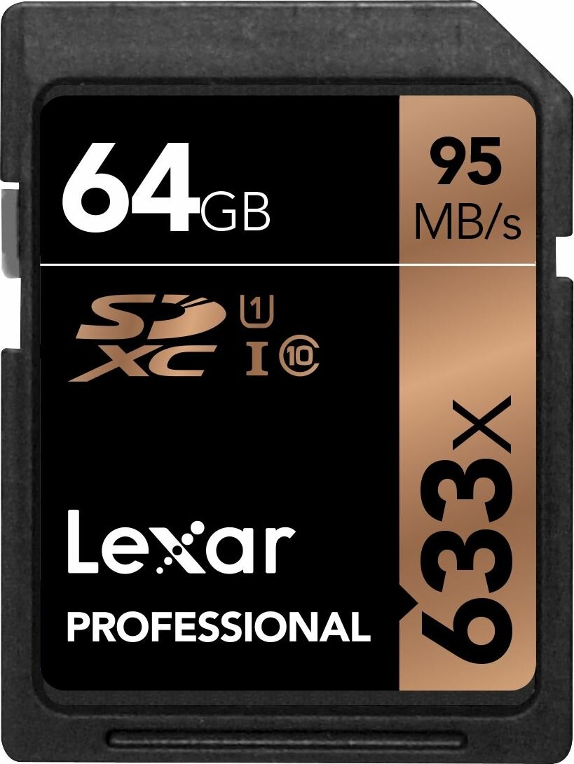LEXAR Professional 633x SDXC 64GB Karta pamięci - niskie ceny i opinie w  Media Expert