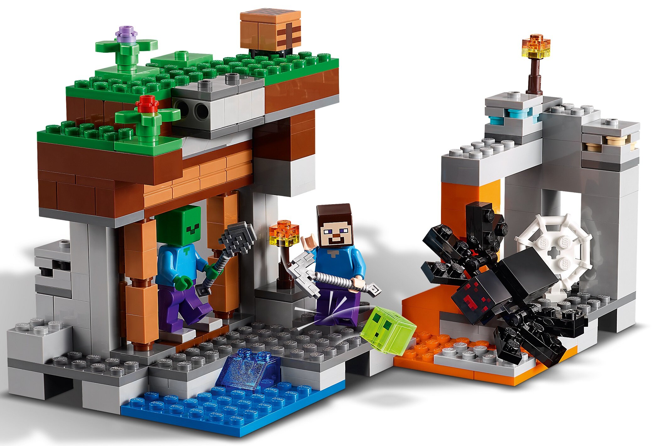 LEGO Minecraft Opuszczona kopalnia 21166 - ceny i opinie w Media Expert