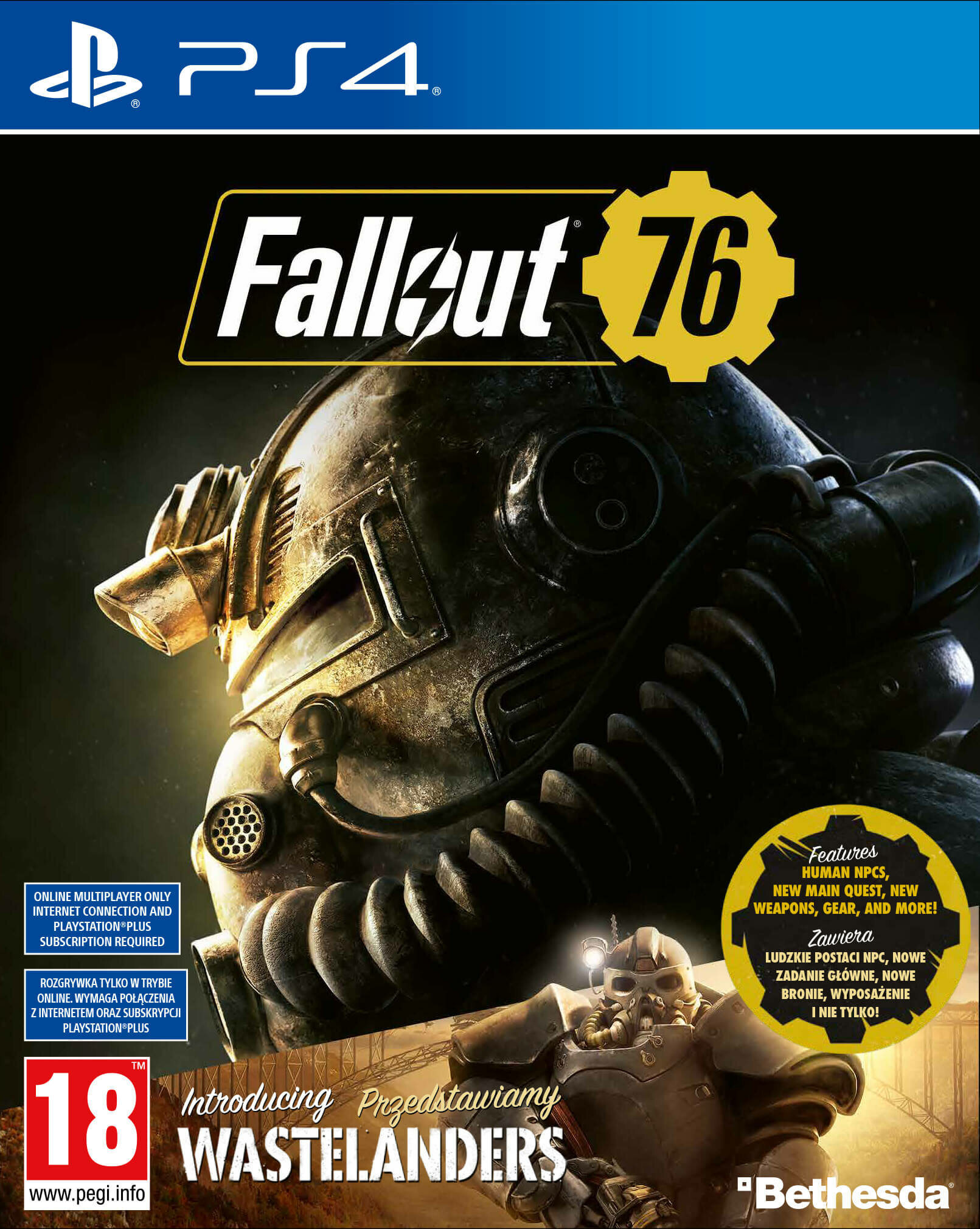 Fallout 76: Wastelanders Gra PS4 (Kompatybilna z PS5) - niskie ceny i  opinie w Media Expert