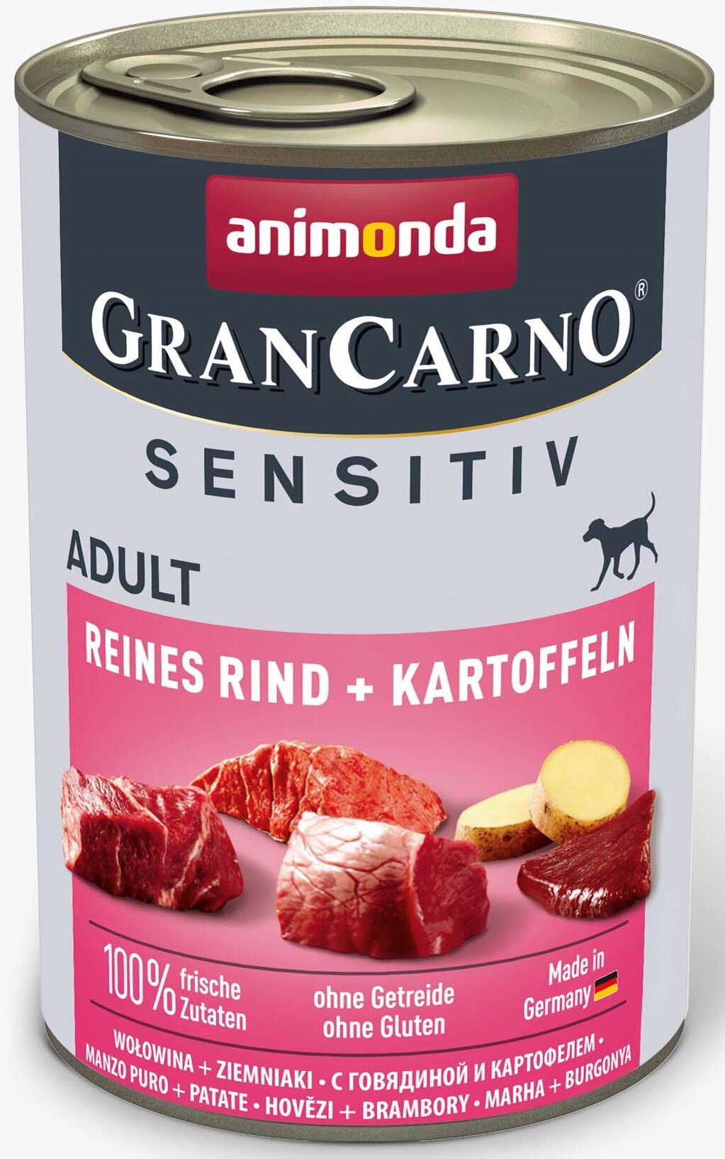 ANIMONDA GranCarno Sensitiv Wołowina z ziemniakami 400 g Karma dla psa -  niskie ceny i opinie w Media Expert