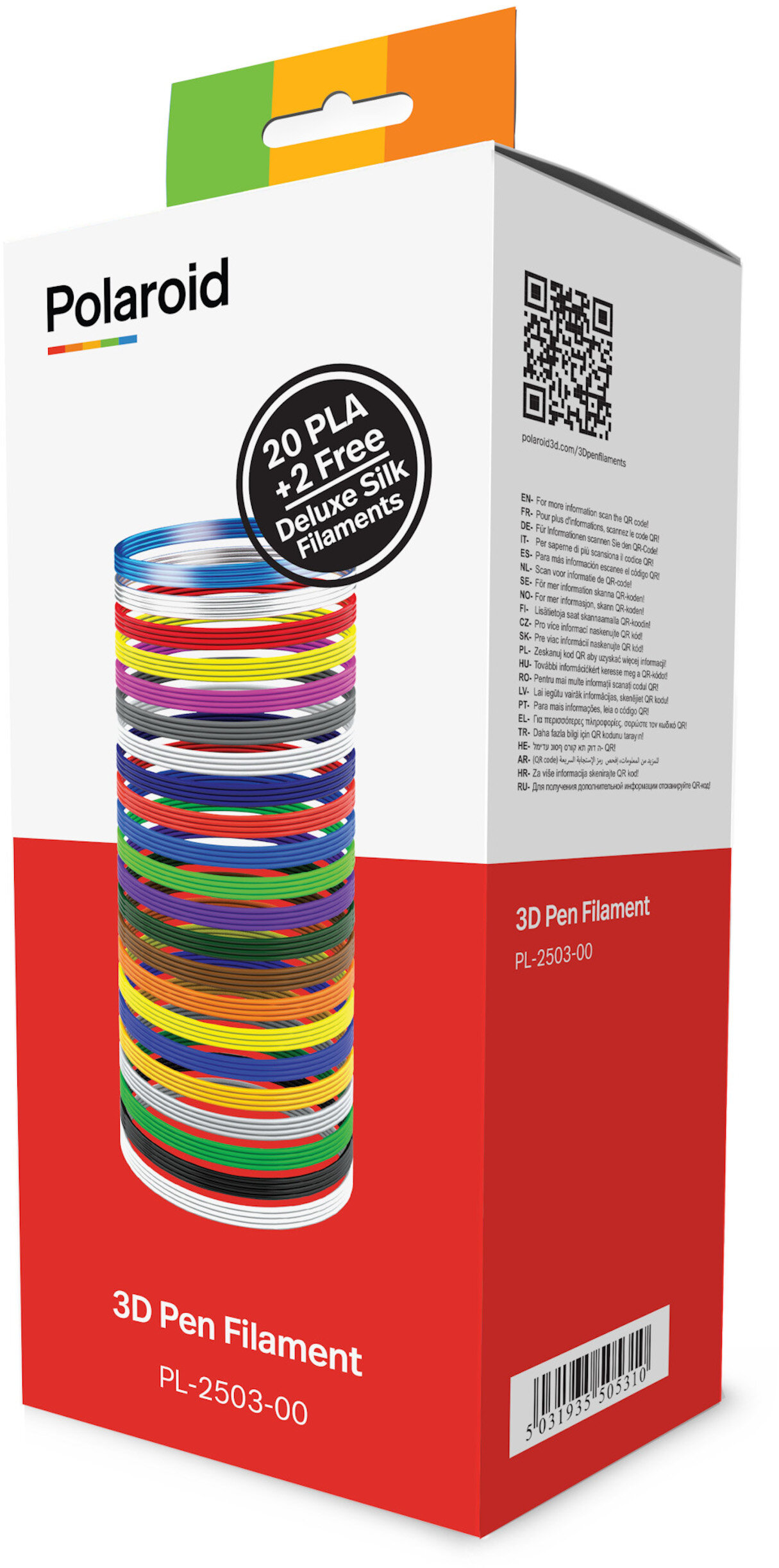 POLAROID 3D Pen 22 sztuki Filament - niskie ceny i opinie w Media Expert