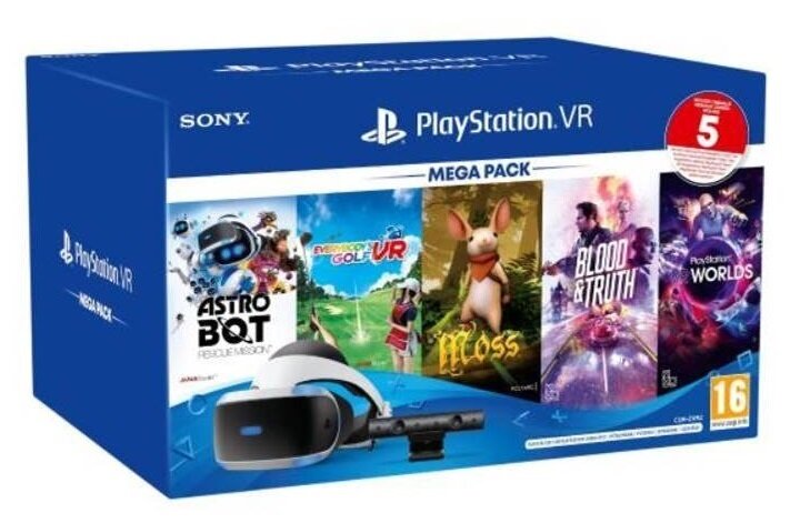 Zestaw SONY Mega Pack 3 Gogle PlayStation VR + Kamera V2 + 5 gier - niskie  ceny i opinie w Media Expert