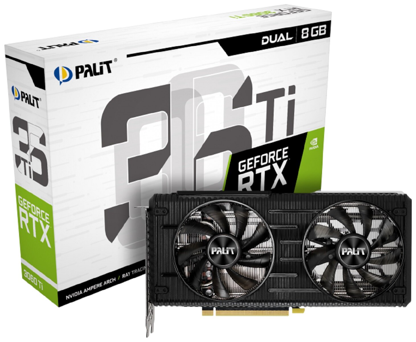 PALIT GeForce RTX 3060 Ti Dual 8GB Karta graficzna - niskie ceny i opinie w Media  Expert