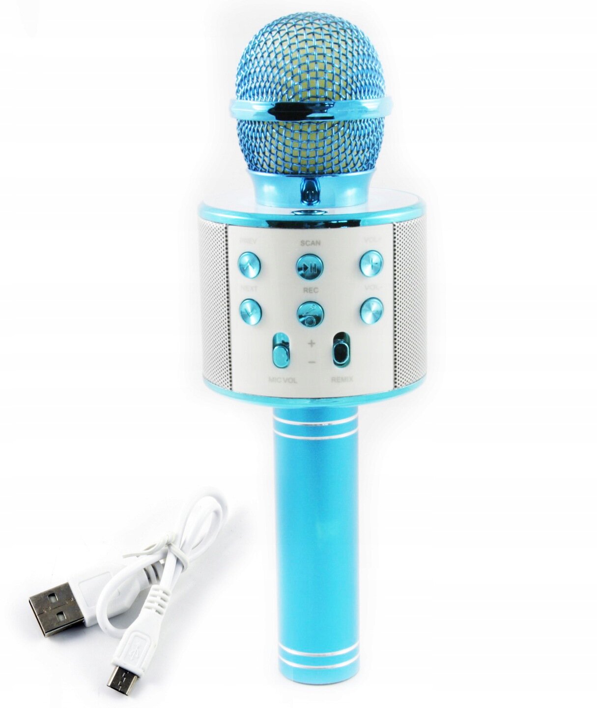 XREC WS858 Niebieski Mikrofon - niskie ceny i opinie w Media Expert