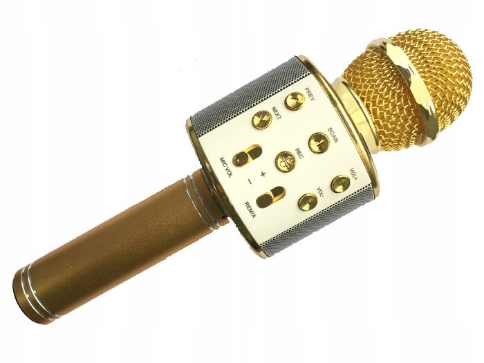 XREC WS858 Złoty Mikrofon - niskie ceny i opinie w Media Expert