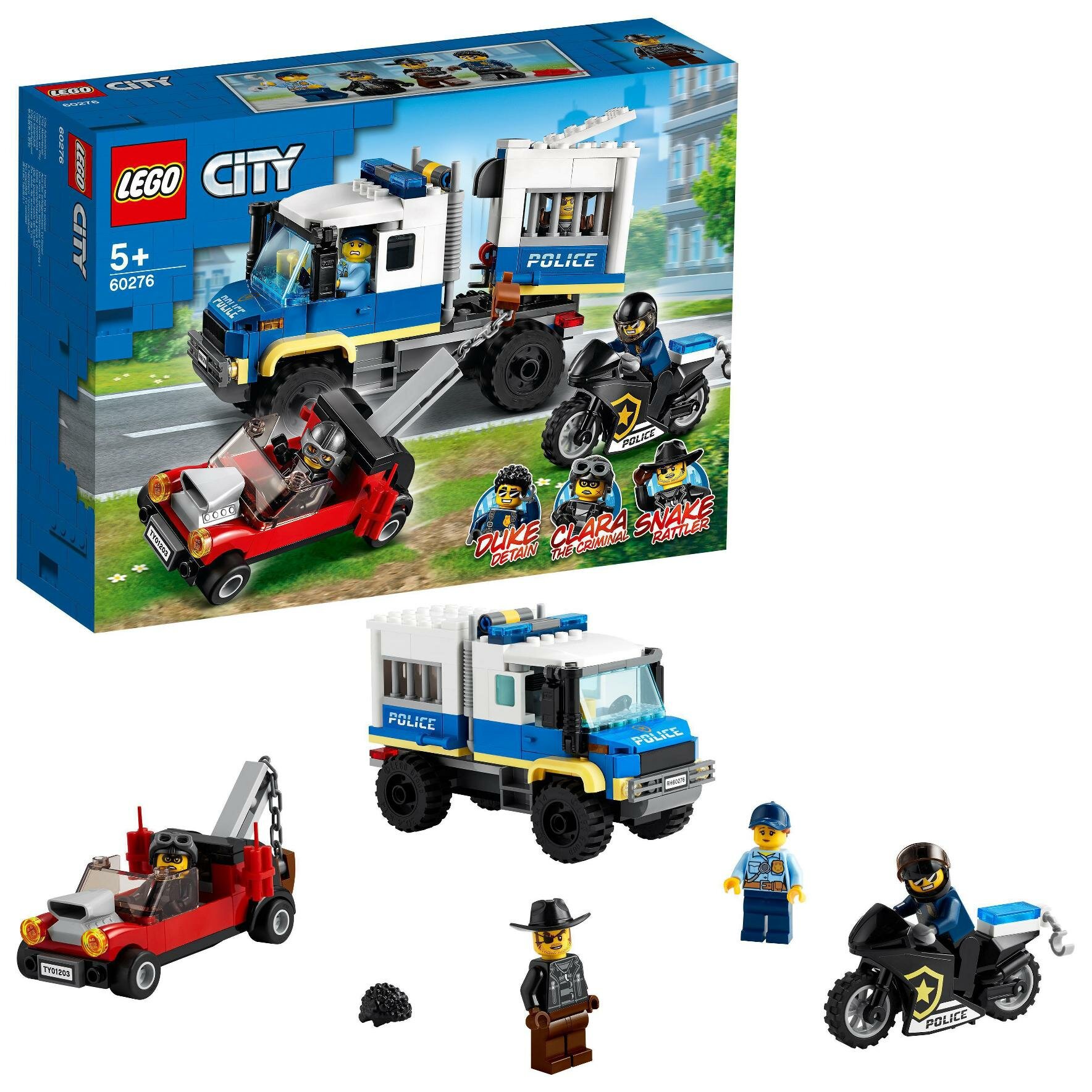 LEGO City Policyjny konwój więzienny 60276 - niskie ceny i opinie w Media  Expert