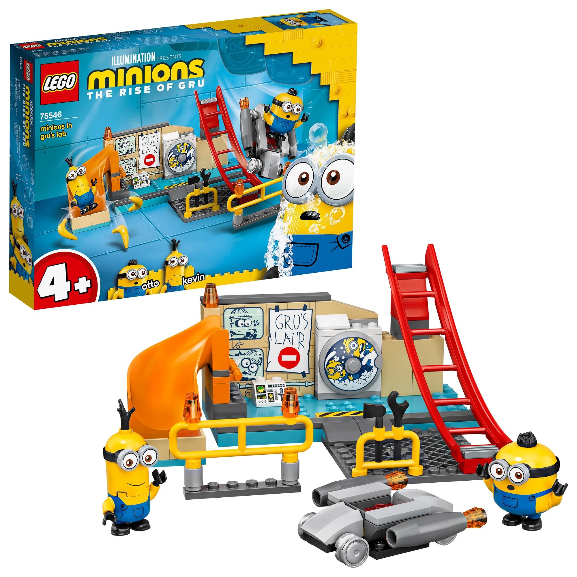 LEGO Minions Minionki w laboratorium Gru 75546 - niskie ceny i opinie w  Media Expert