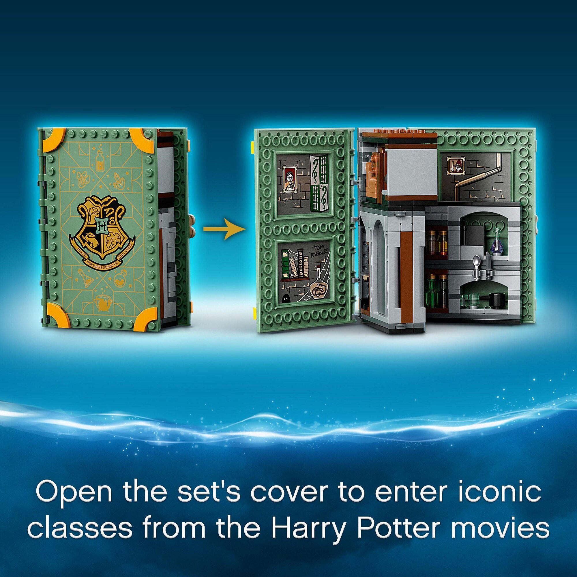 Chwile z Hogwartu™: zajęcia z eliksirów 76383 - LEGO® Harry Potter™ -  Instrukcje budowania - Obsługa Klienta -  PL