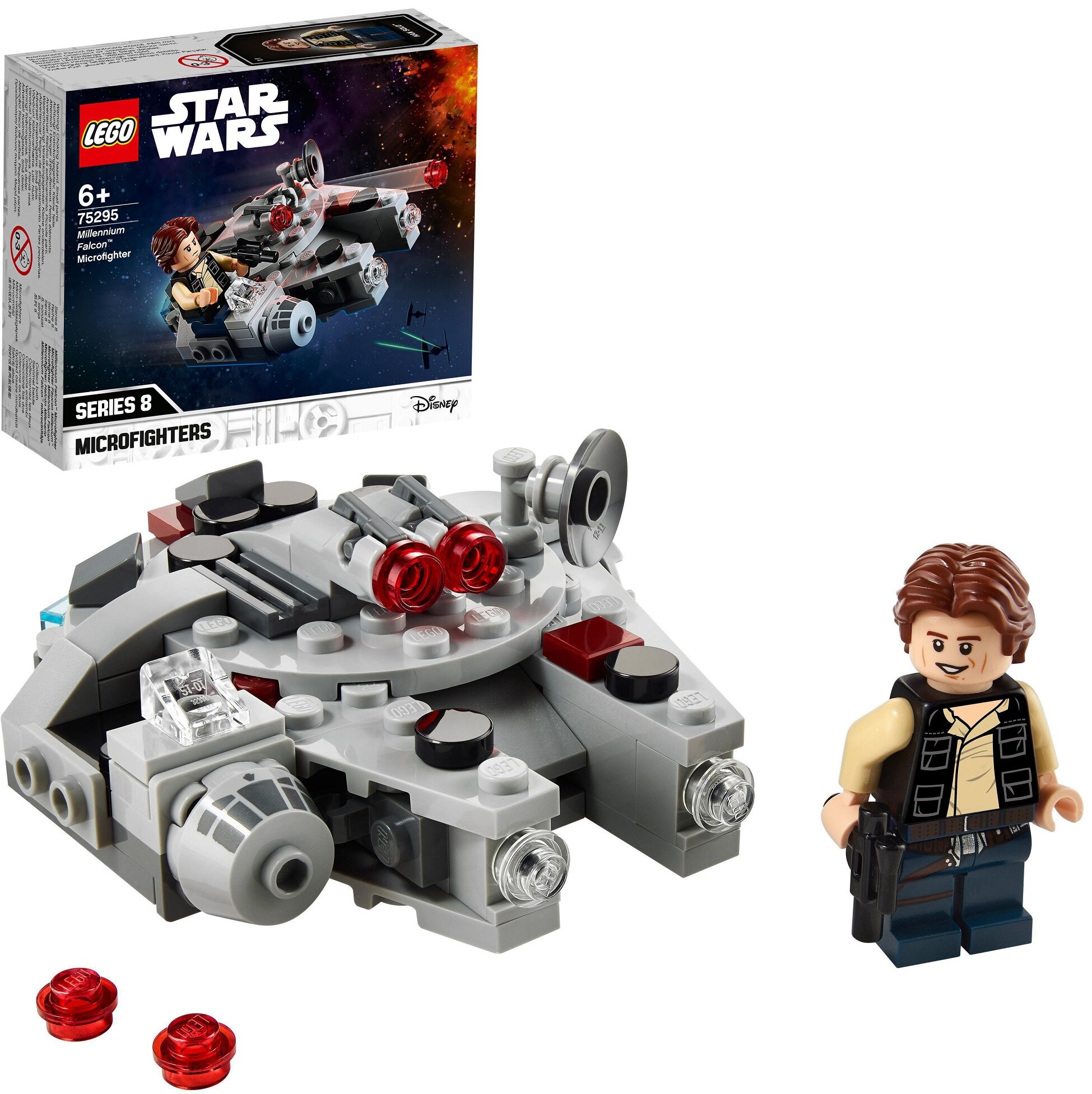 LEGO Star Wars Mikromyśliwiec Sokół Millennium 75295 - niskie ceny i opinie  w Media Expert