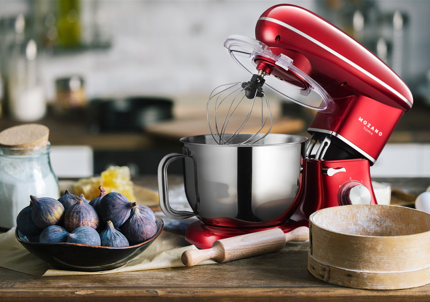 MOZANO Kitchen Assistent 1400W Robot kuchenny planetarny - niskie ceny i  opinie w Media Expert