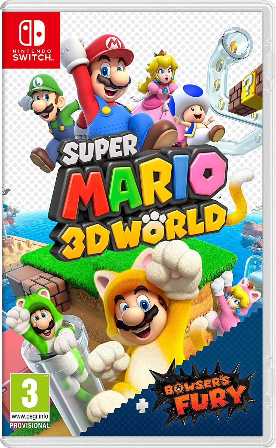 NINTENDO SWITCH Super Mario 3D World + Bowser's Fury Gra - niskie ceny i  opinie w Media Expert