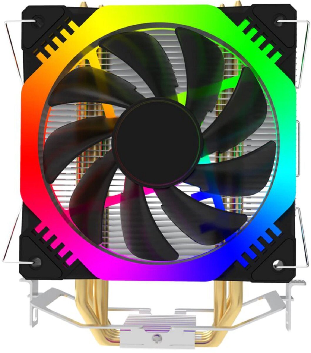 GEMBIRD Huracan X120 RGB Chłodzenie CPU - niskie ceny i opinie w Media  Expert