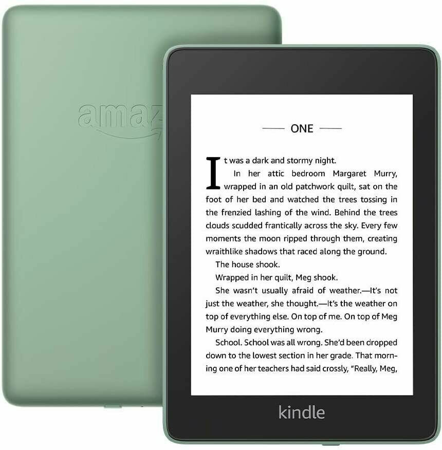 AMAZON Kindle Paperwhite 4 Zielony (Reklamy) Czytnik E-Booków - niskie ceny  i opinie w Media Expert