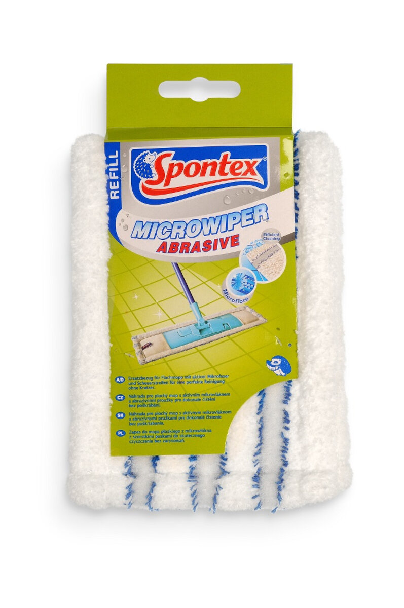 SPONTEX Microwiper Abrasive Mop płaski - niskie ceny i opinie w Media Expert