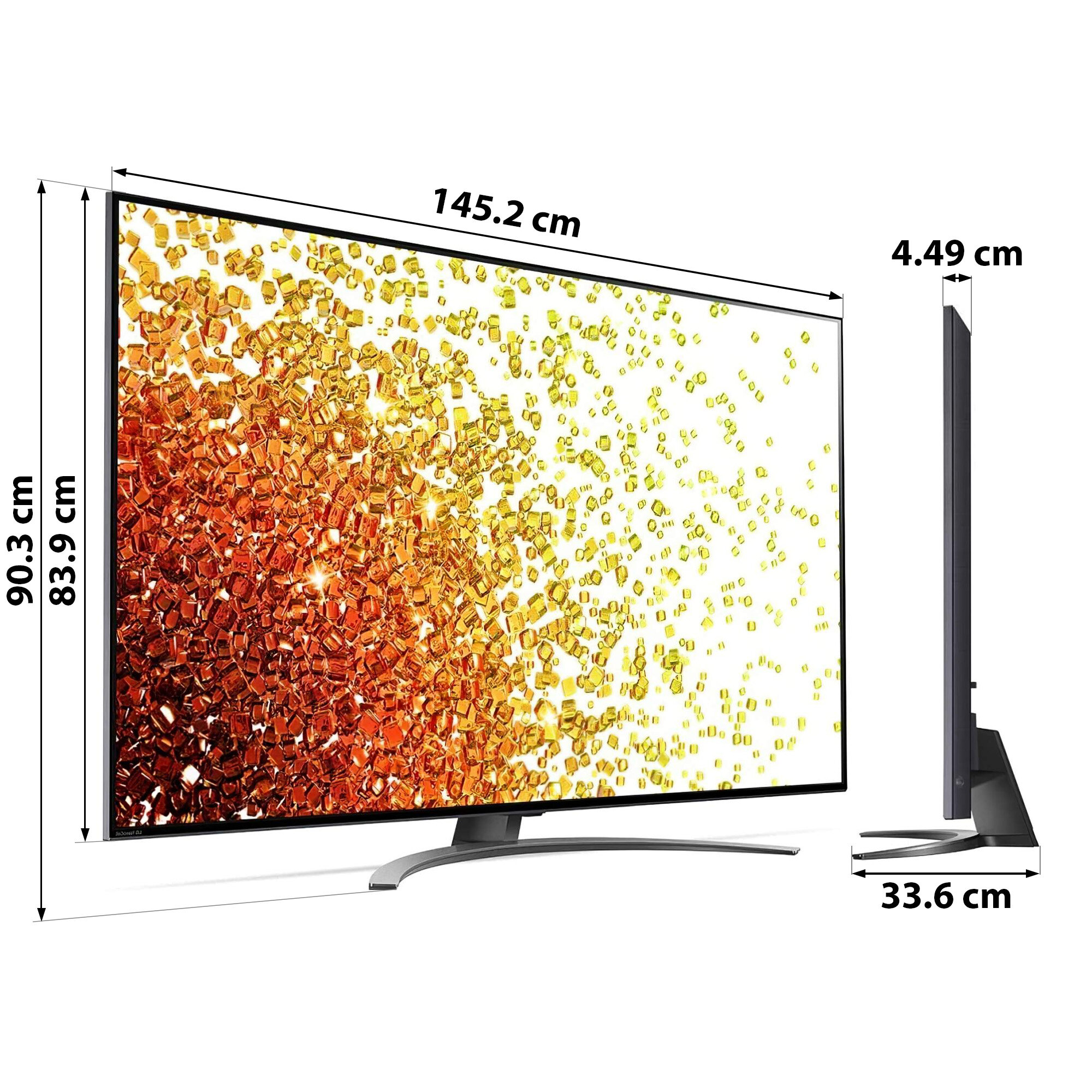 LG 65NANO913PA 65" LED 4K 120Hz WebOS Full Array HDMI 2.1 Telewizor -  niskie ceny i opinie w Media Expert