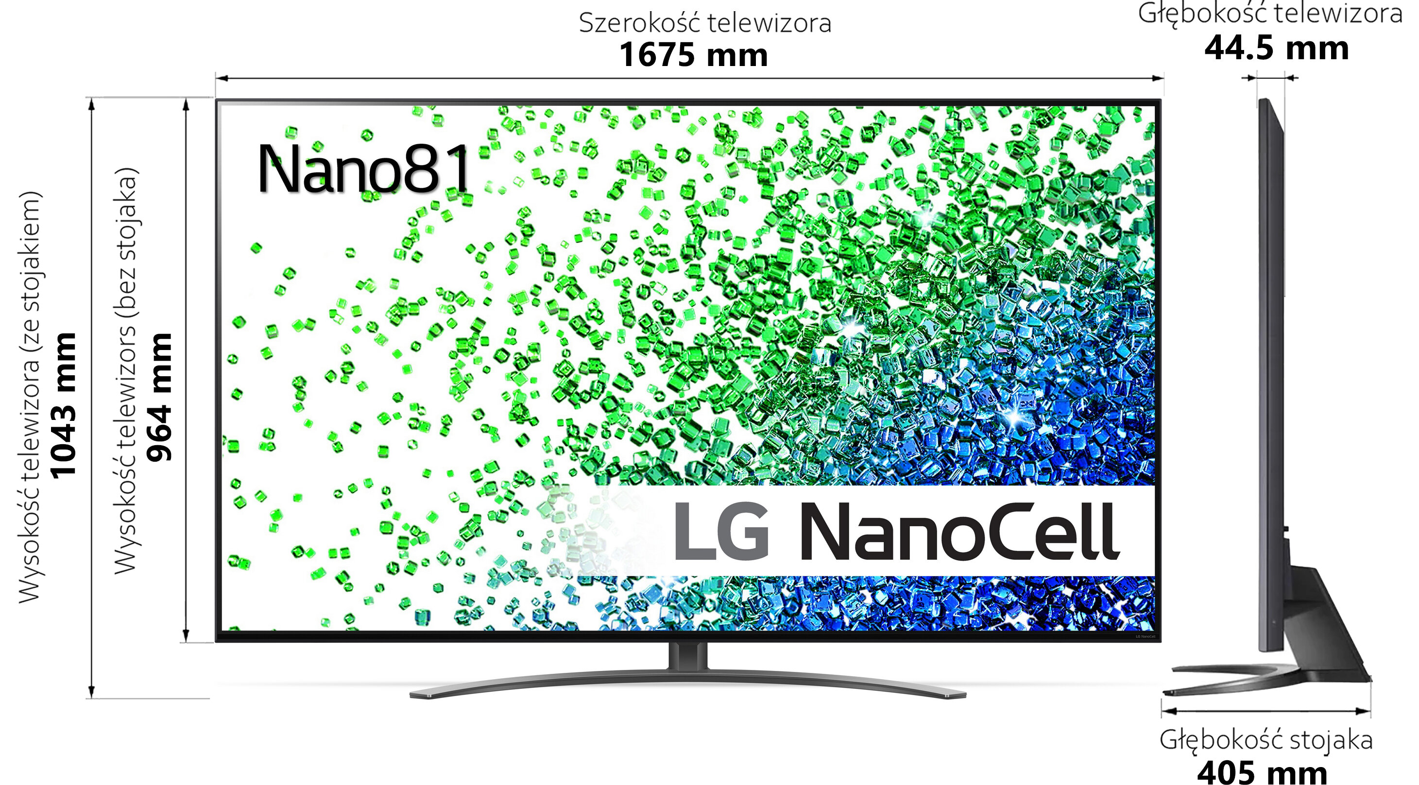 LG 75NANO813PA 75" LED 4K WebOS Telewizor - niskie ceny i opinie w Media  Expert