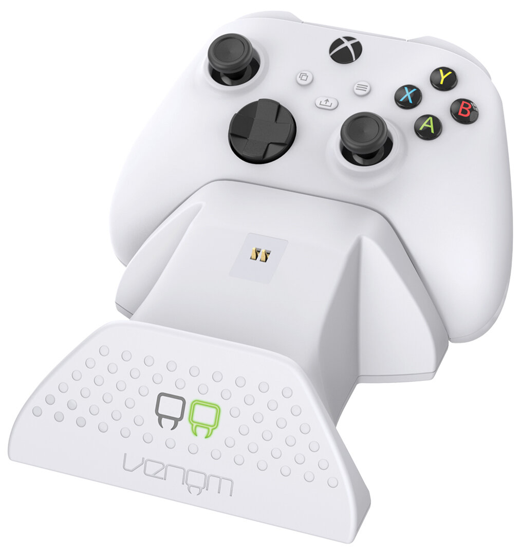 VENOM VS2871 do padów Xbox Series X/S & One + 2 akumulatory Biały Podwójna stacja  dokująca - niskie ceny i opinie w Media Expert