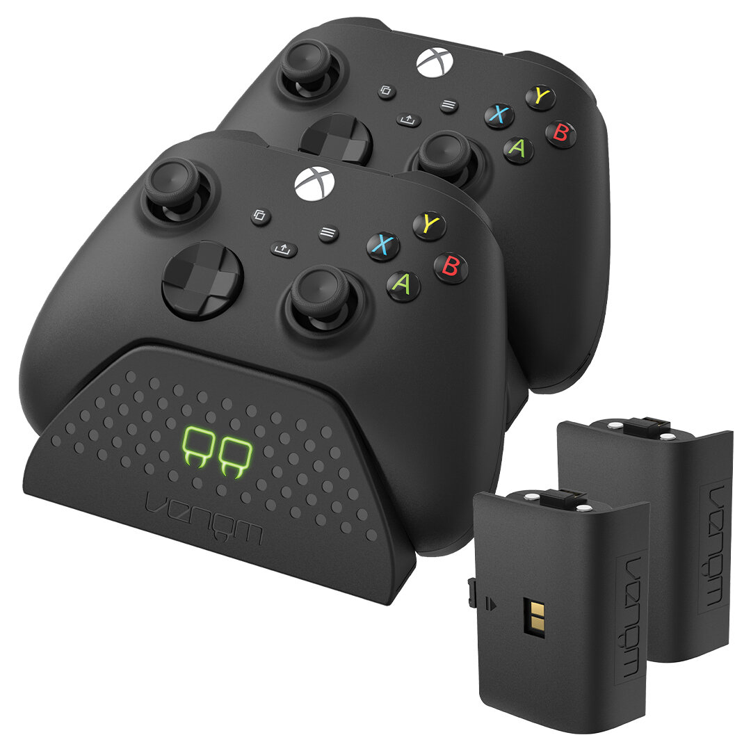 VENOM VS2881 do padów Xbox Series X/S & One + 2 akumulatory Czarny Podwójna  stacja dokująca - niskie ceny i opinie w Media Expert