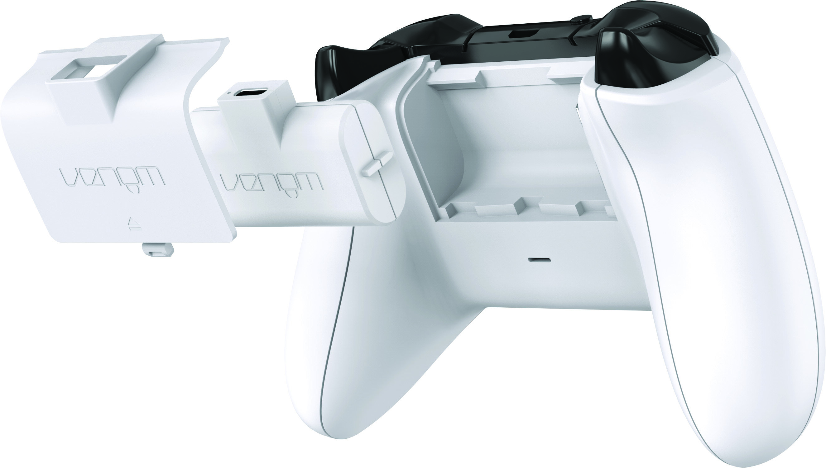 VENOM VS2872 do padów Xbox Series X/S & One 2 szt. + 3m kabel Biały  Akumulatory - niskie ceny i opinie w Media Expert
