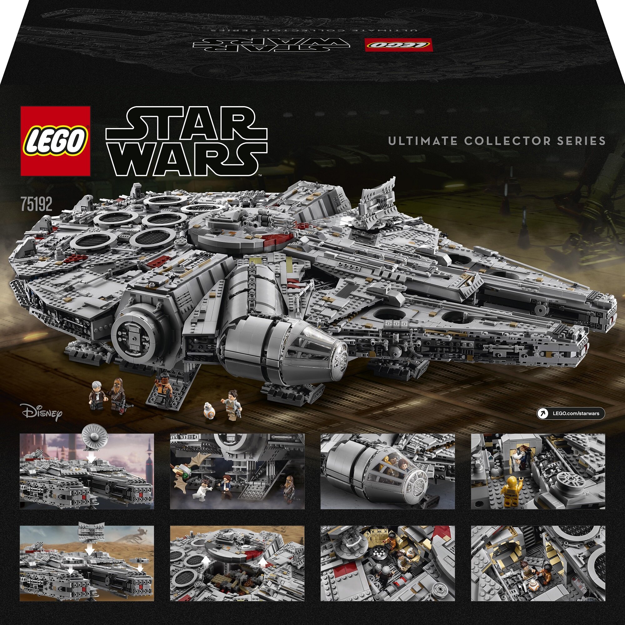 LEGO Star Wars Sokół Millennium 75192 - niskie ceny i opinie w Media Expert