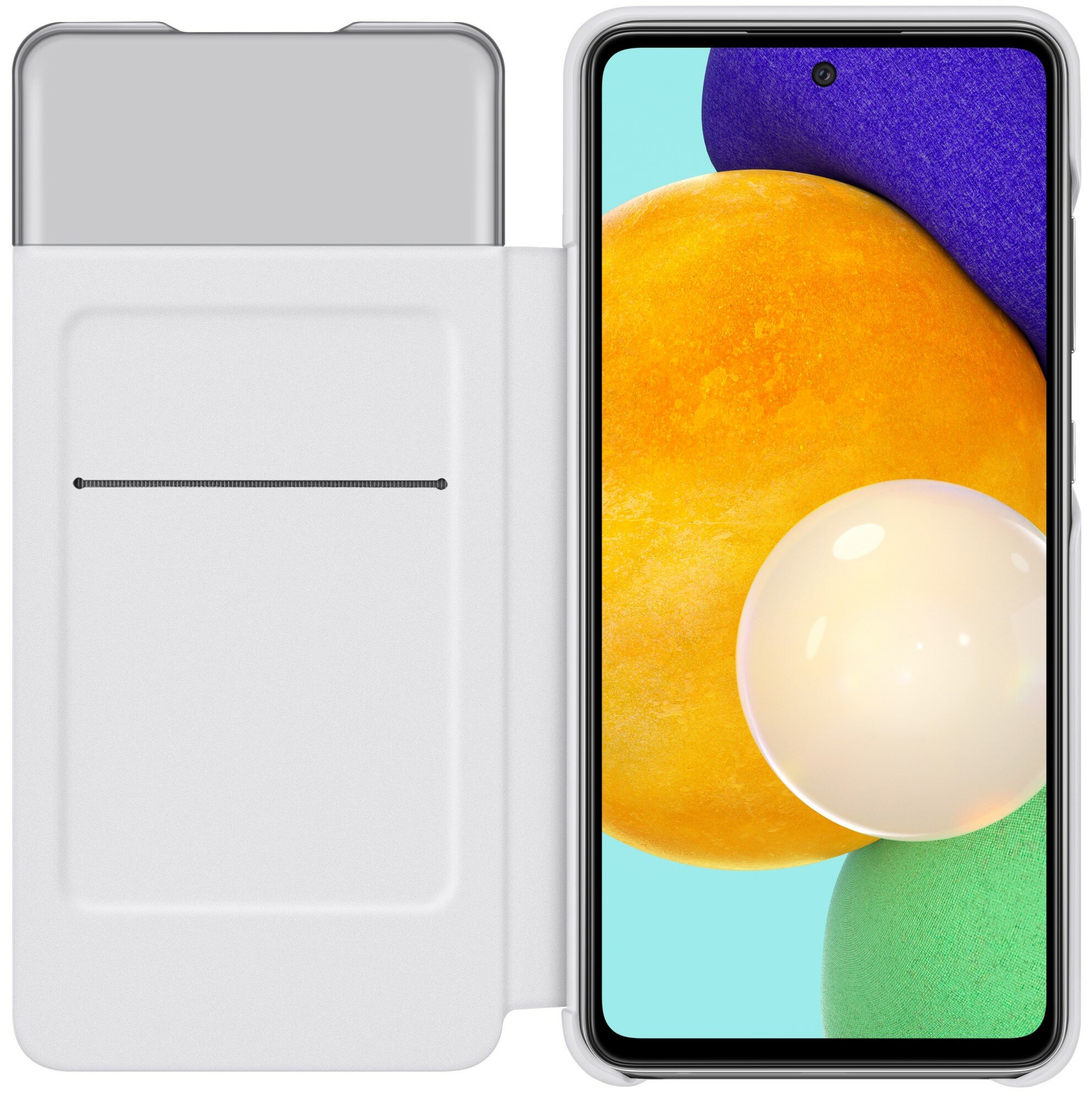 SAMSUNG S View Wallet Cover do Galaxy A52/A52s Biały Etui - niskie ceny i  opinie w Media Expert