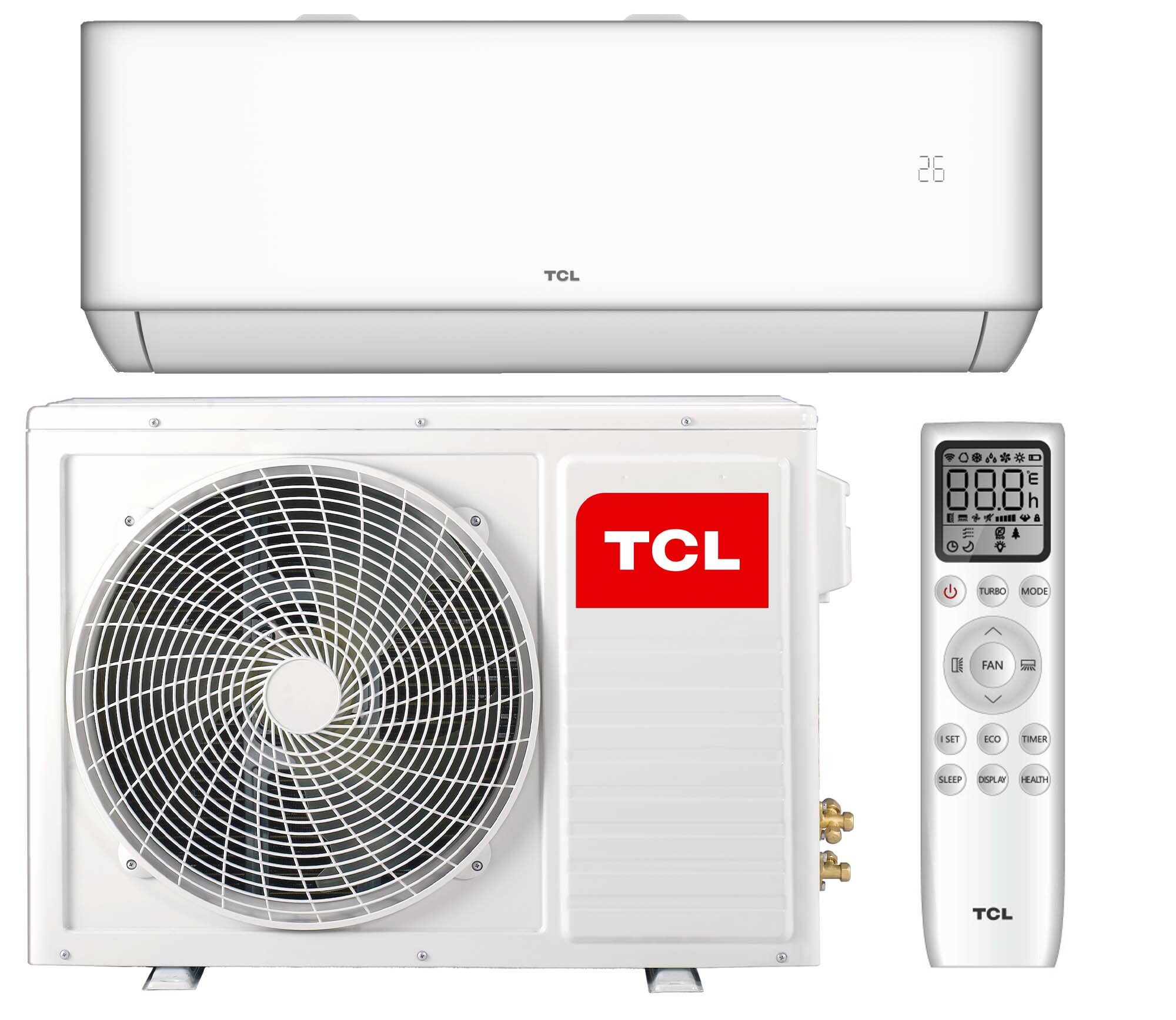 TCL Ocarina TAC-12CHSD TPG11I Klimatyzator Split, Pompa ciepła powietrze -  powietrze - niskie ceny i opinie w Media Expert