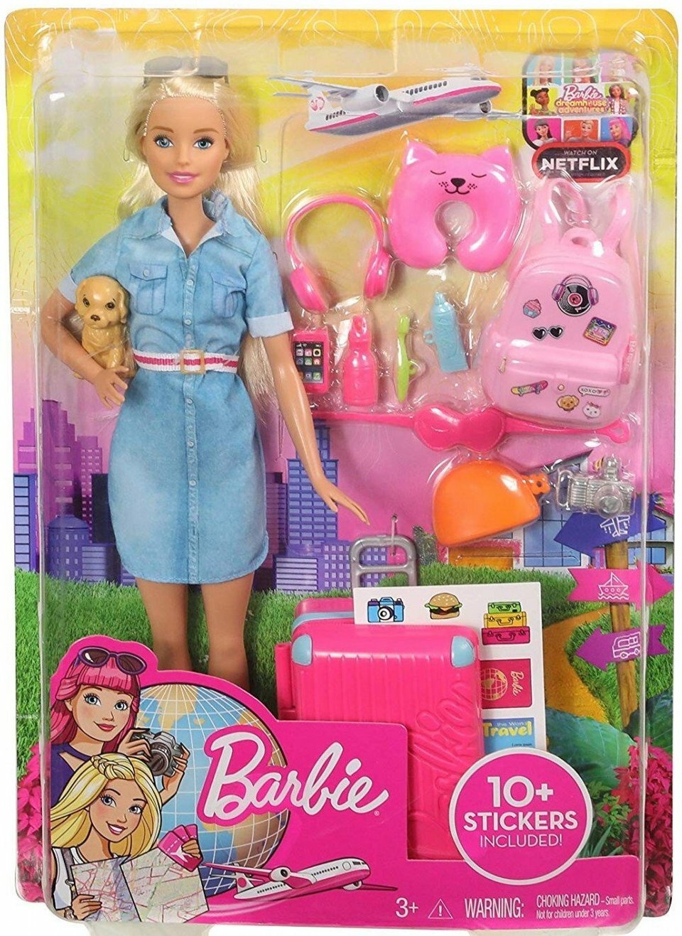 Barbie Dreamhouse Adventures Barbie w podróży FWV25 Lalka - niskie ceny i  opinie w Media Expert