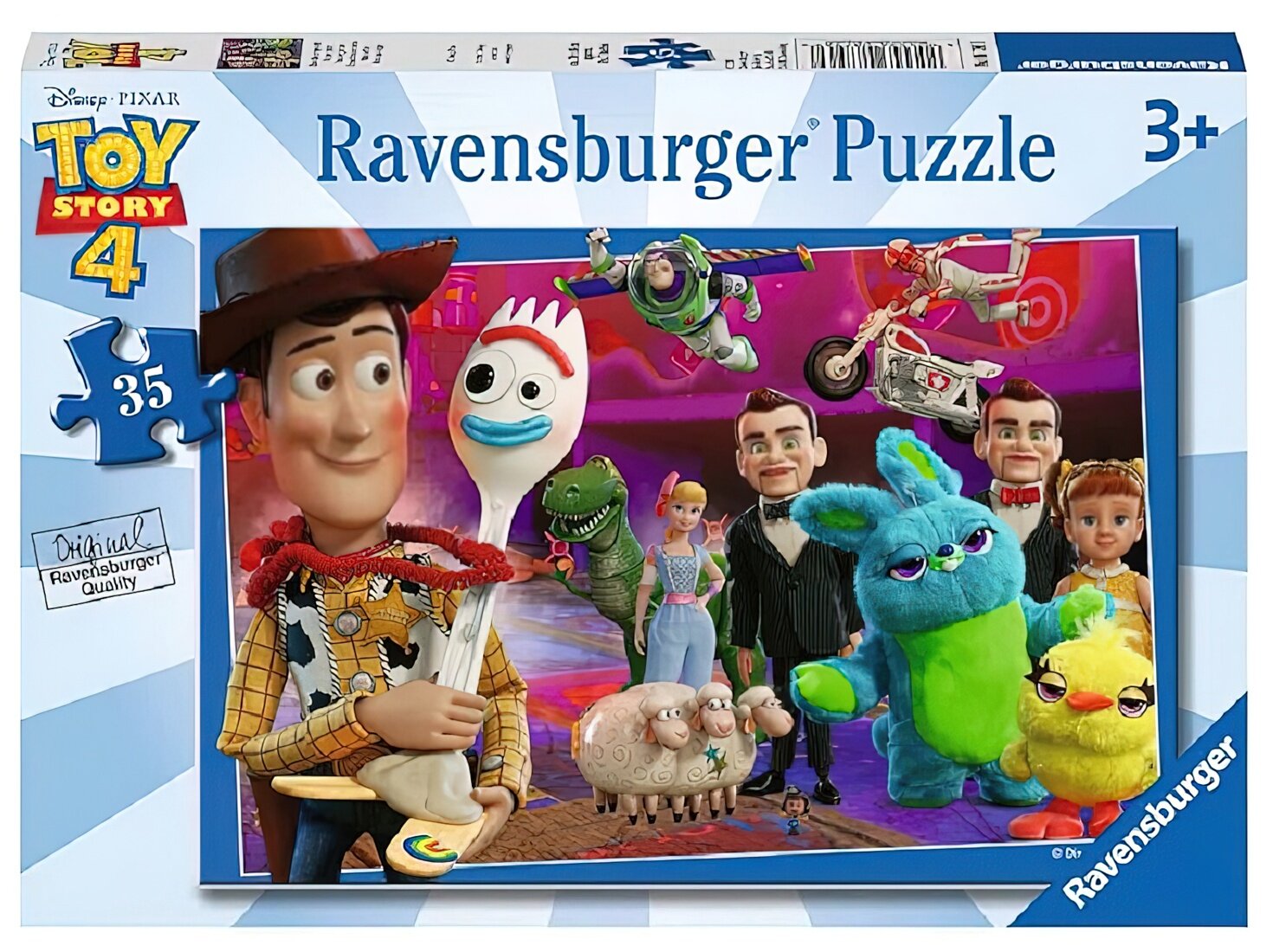 RAVENSBURGER Toy Story 4 (35 elementów) Puzzle - niskie ceny i opinie w  Media Expert