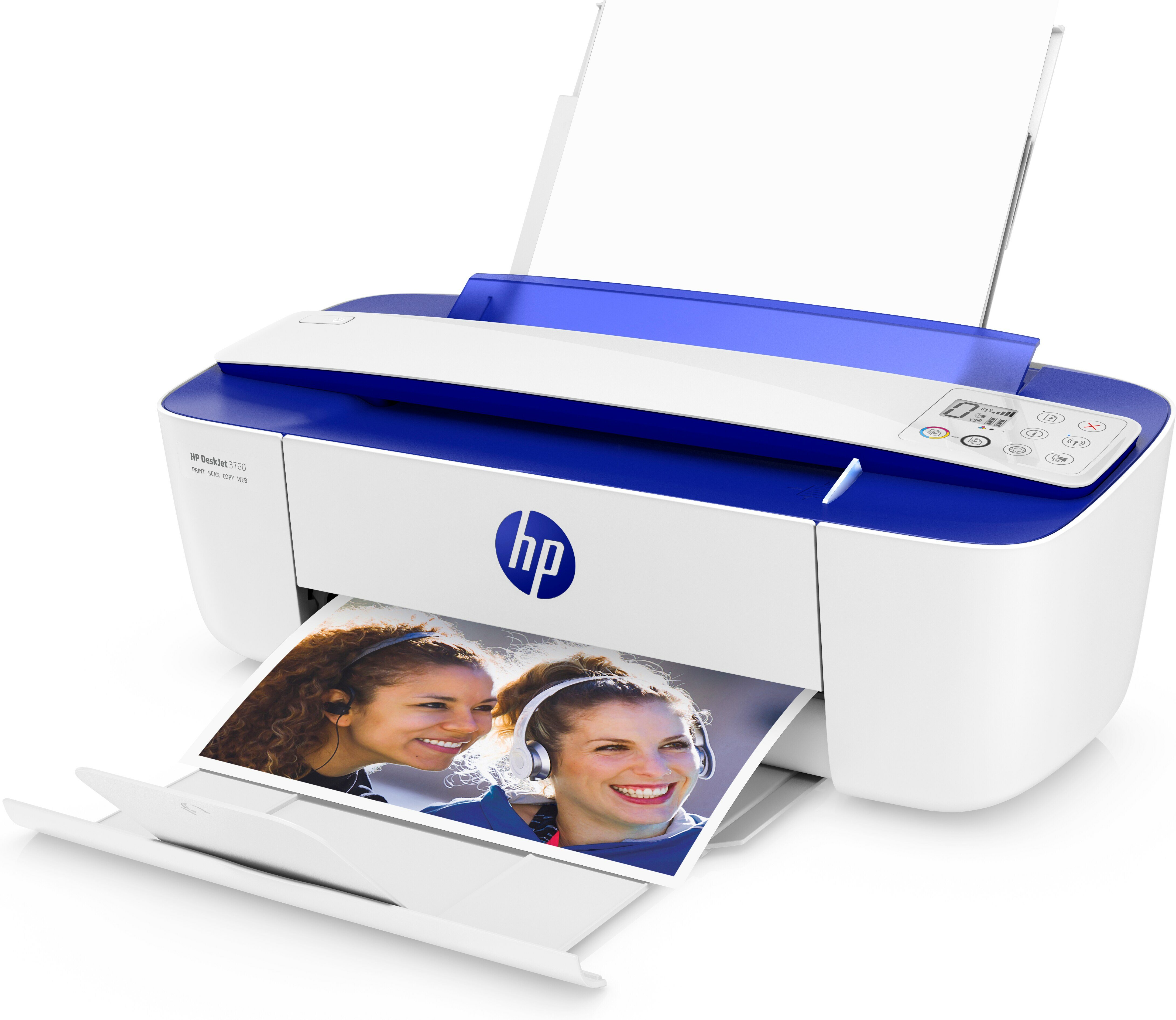 HP DeskJet 3760 Wi-Fi Atrament Apple AirPrint Instant Ink Urządzenie  wielofunkcyjne - niskie ceny i opinie w Media Expert