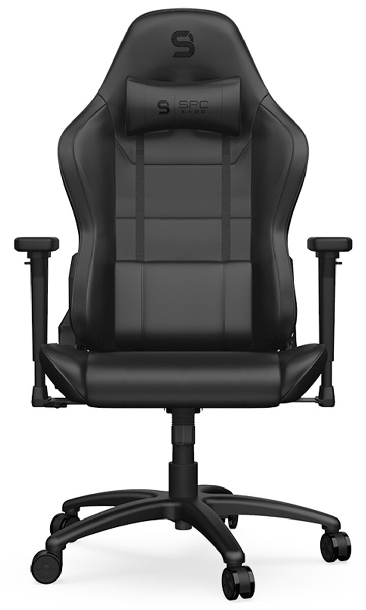 SPC GEAR SR400F Czarny Fotel - niskie ceny i opinie w Media Expert