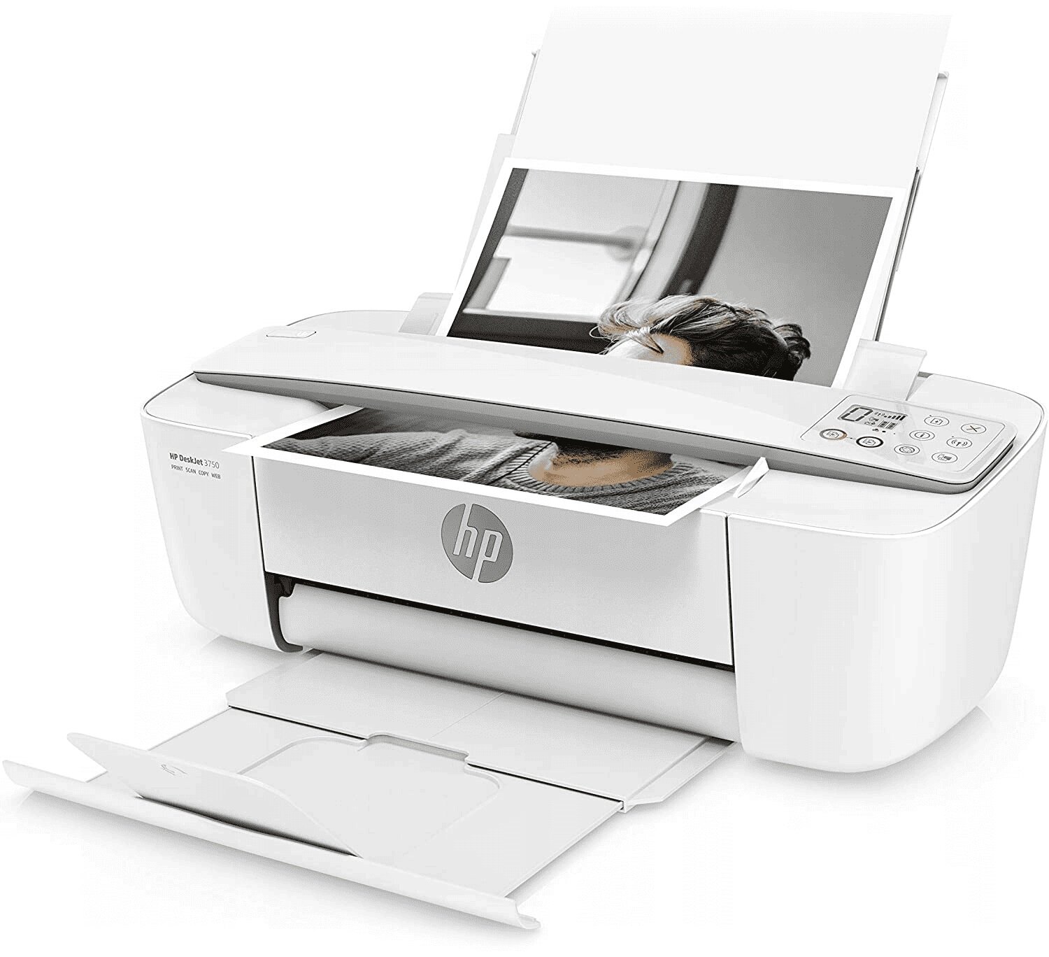 HP DeskJet 3750 Wi-Fi Atrament Apple AirPrint Instant Ink Urządzenie  wielofunkcyjne - niskie ceny i opinie w Media Expert